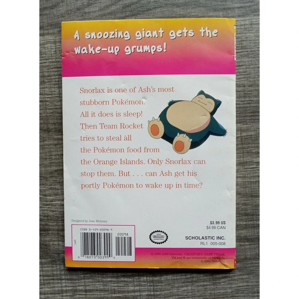 Snorlax Takes a Stand‎ (Pokemon Jr. #9)